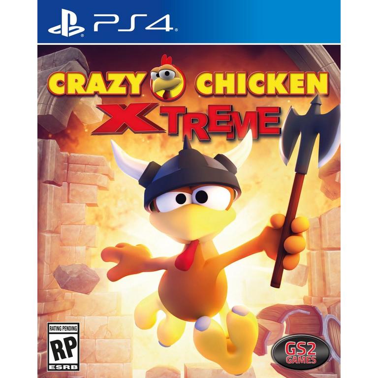 Crazy Chicken Xtreme - PlayStation 4 (GS2 Games), New - GameStop