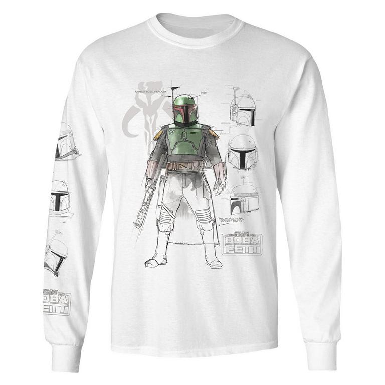 Boba Sleeve GameStop T-Shirt | Exclusive Concepts Long Wars Geeknet GameStop Star