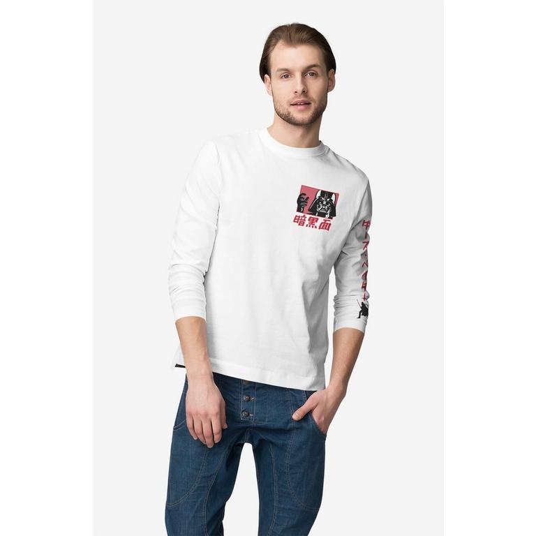 Geeknet Star Wars Vader Darkside Kanji Long Sleeve T-Shirt GameStop Exclusive