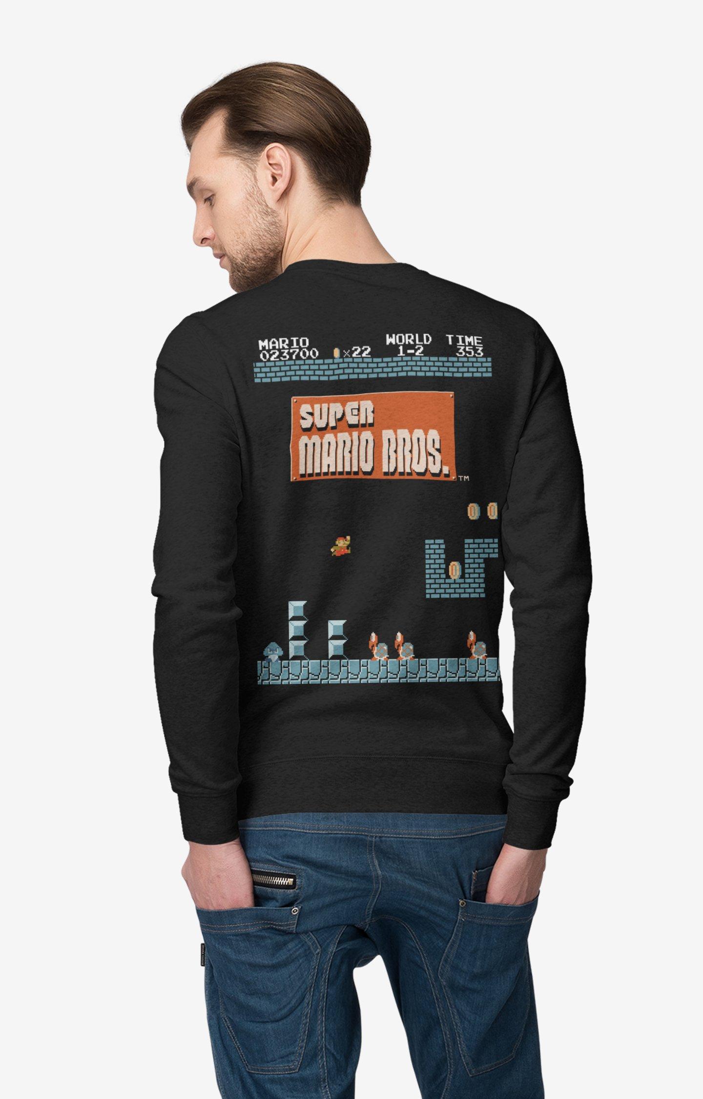 Geeknet Super Mario Underground Long Sleeve Unisex T-Shirt GameStop Exclusive