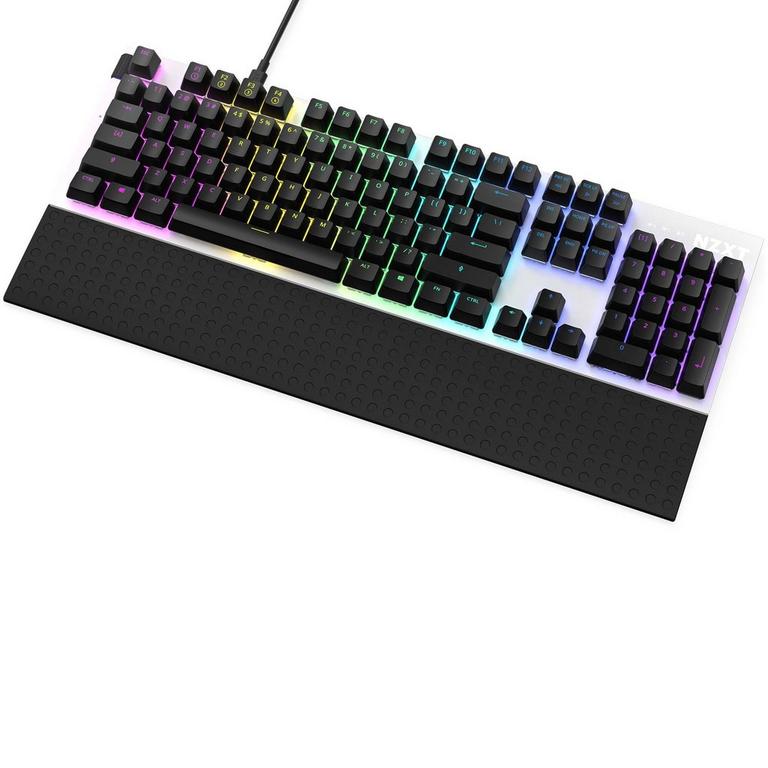 NZXT Function Hot-Swappable Mechanical Keyboard KB-1FSUS-WR | GameStop