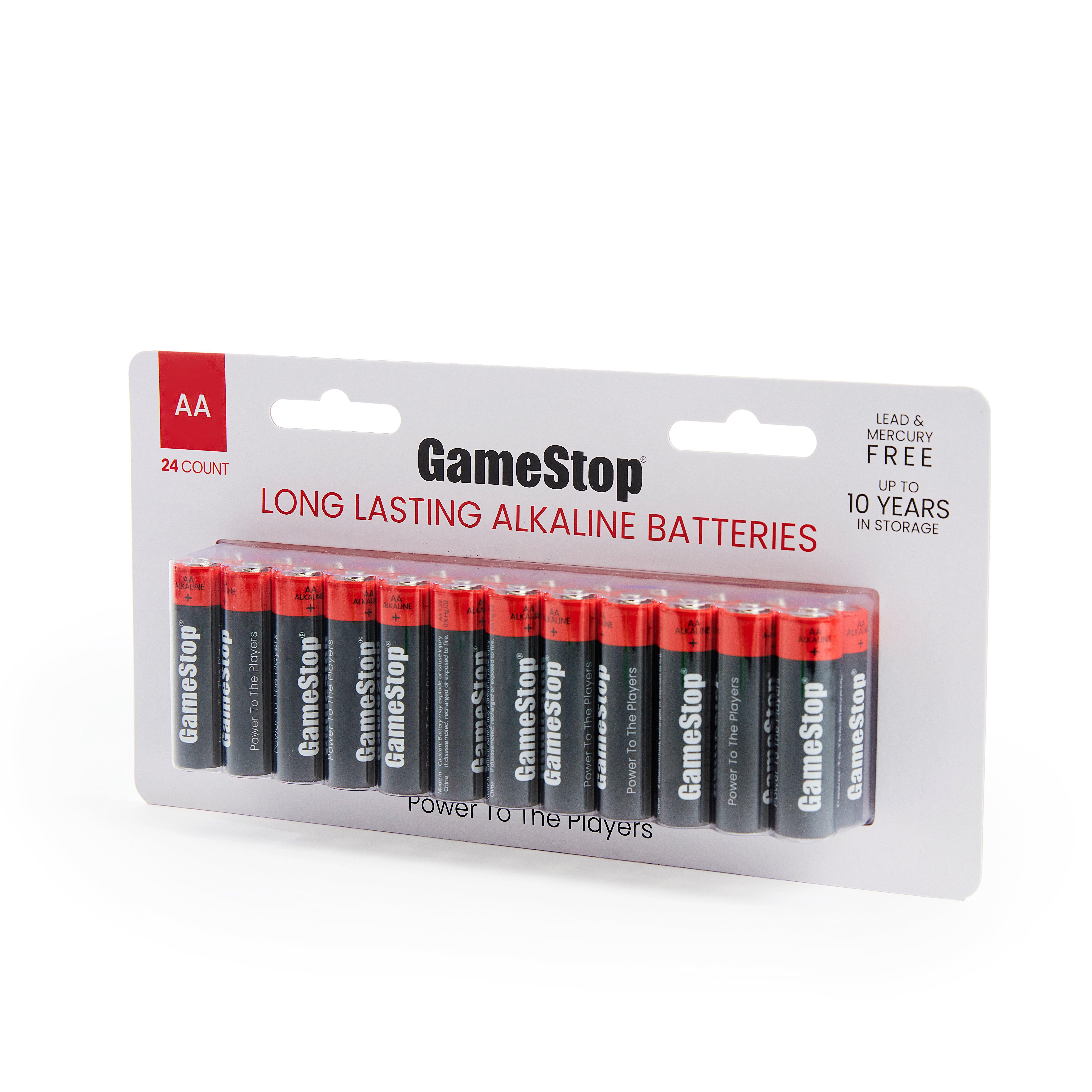 GameStop AA Alkaline Batteries 24 Pack GameStop