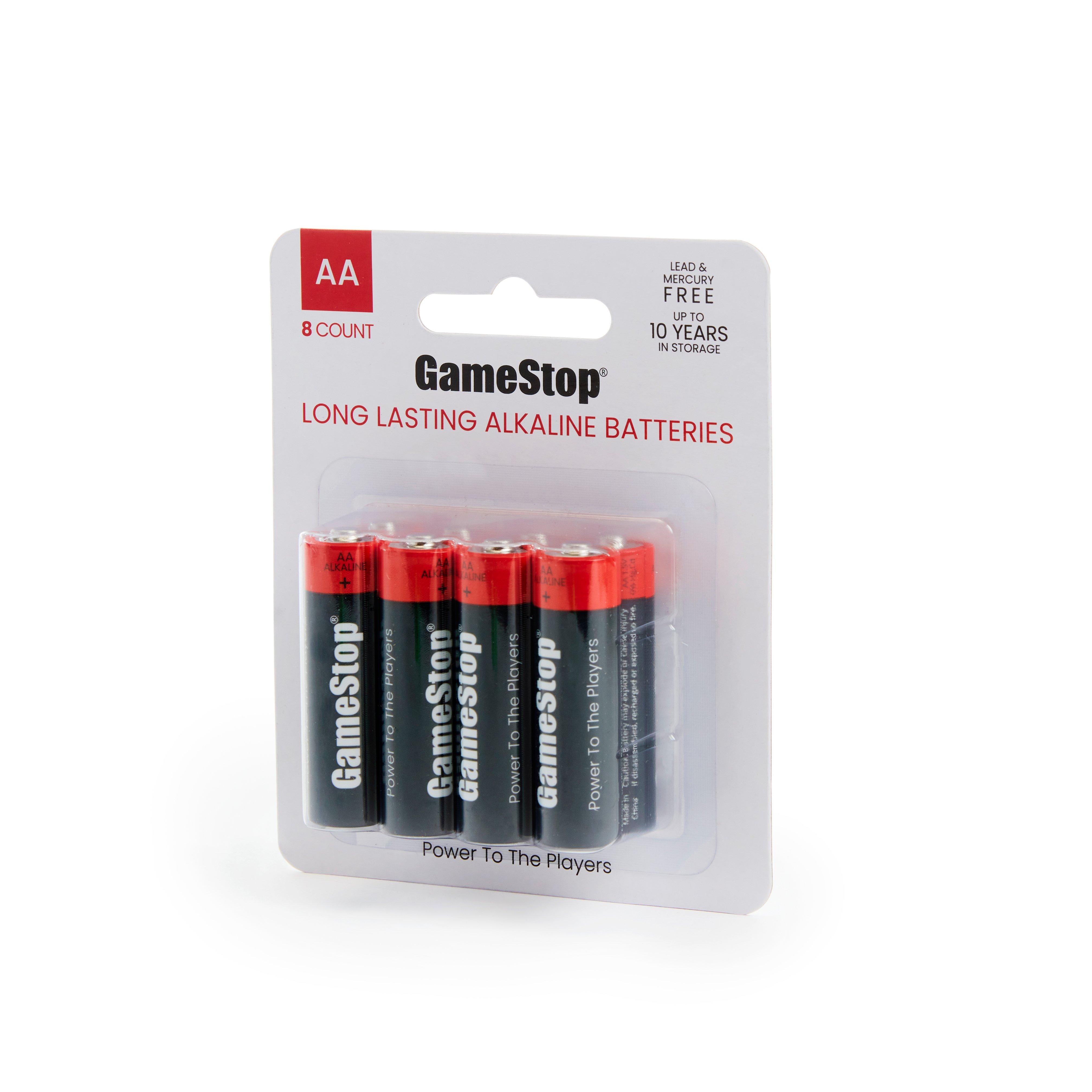 GameStop AA Alkaline Batteries 8 Pack