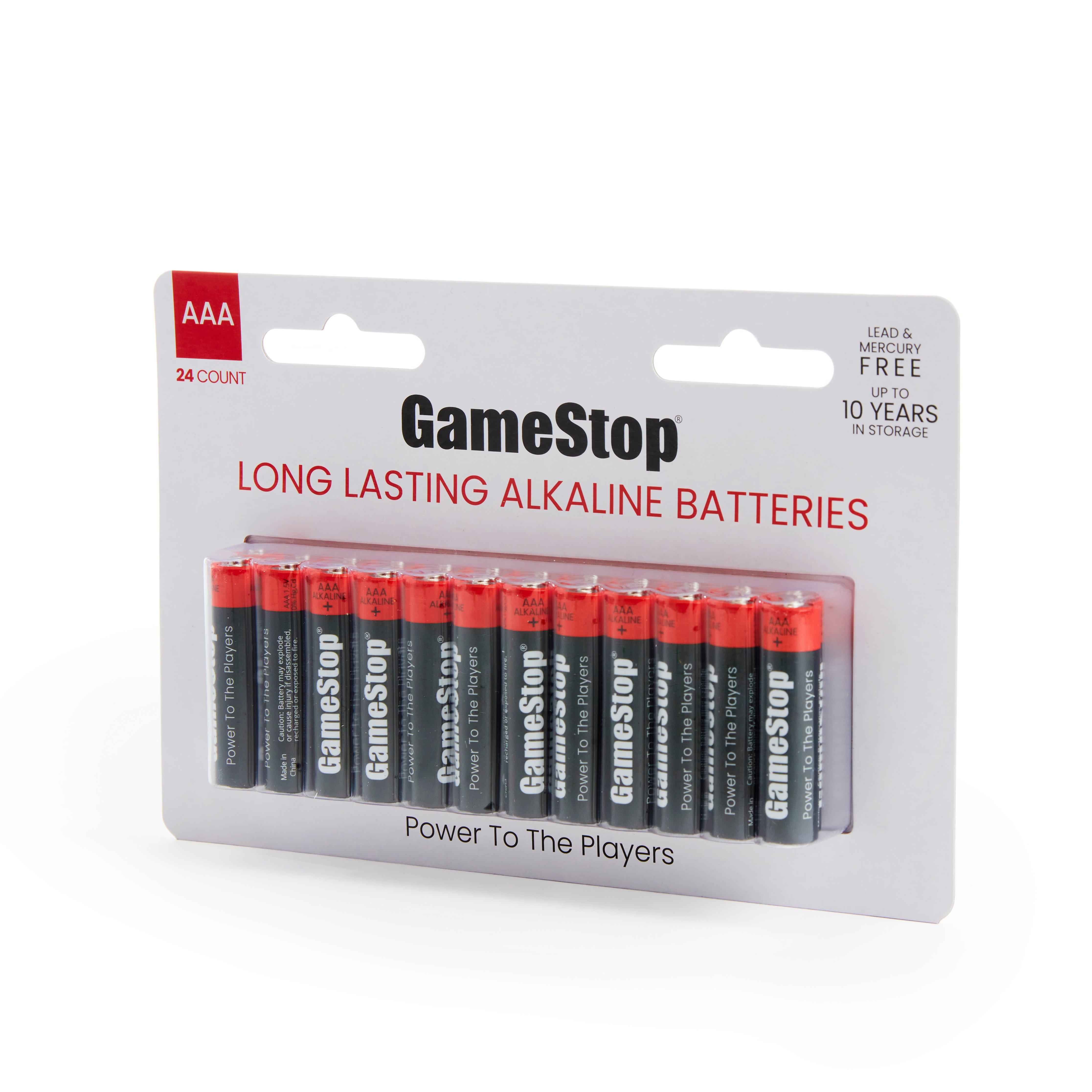 GameStop AAA Alkaline Batteries 24 Pack