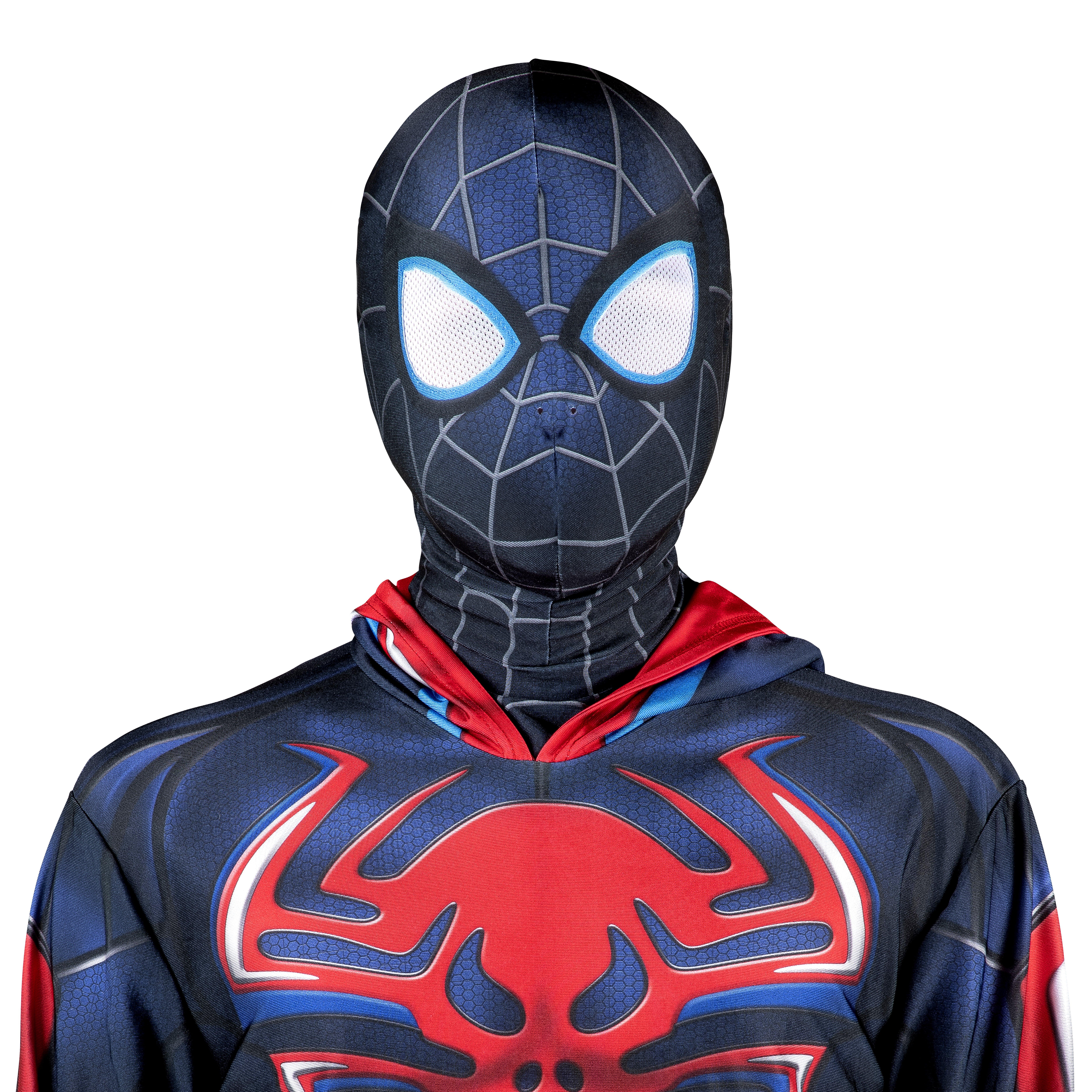 Jazwares Marvel Miles Morales 2099 Adult Mask Halloween Accessory Gamestop Exclusive