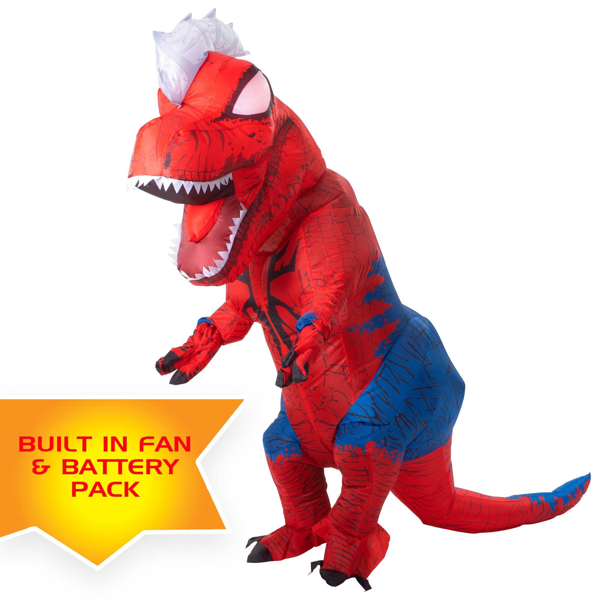 list item 5 of 6 Jazwares Marvel Spider-Rex Inflatable Adult Costume