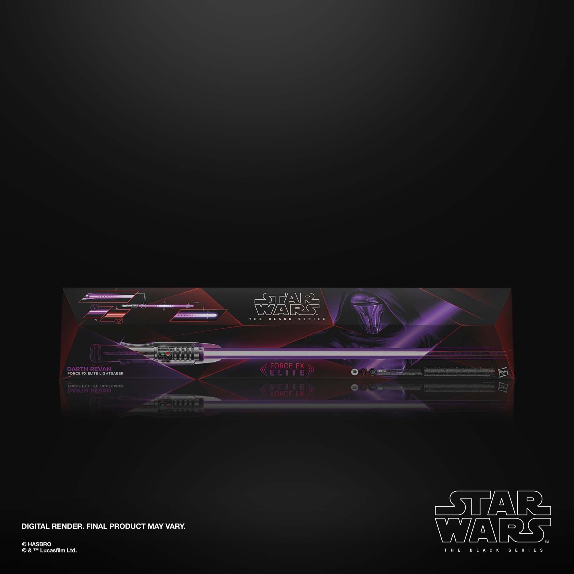Star Wars Darth Revan Force Fx Elite Lightsaber Hasbro BRAND NEW 