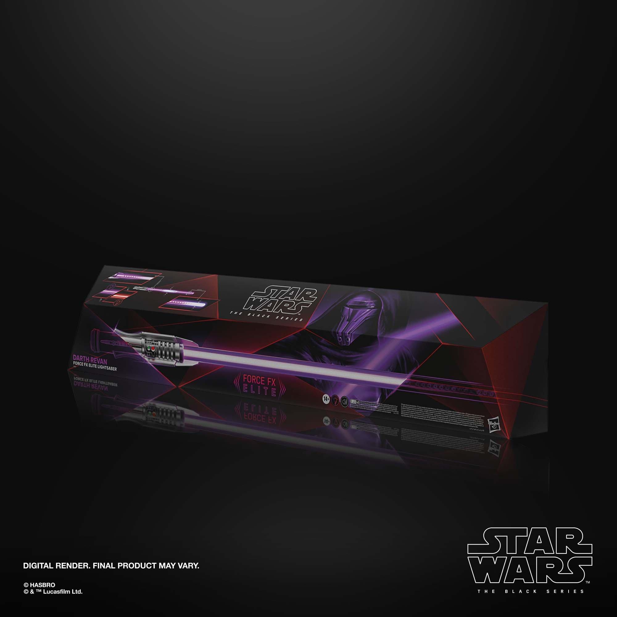 Hasbro Star Wars The Black Series Darth Revan Force FX Elite Lightsaber