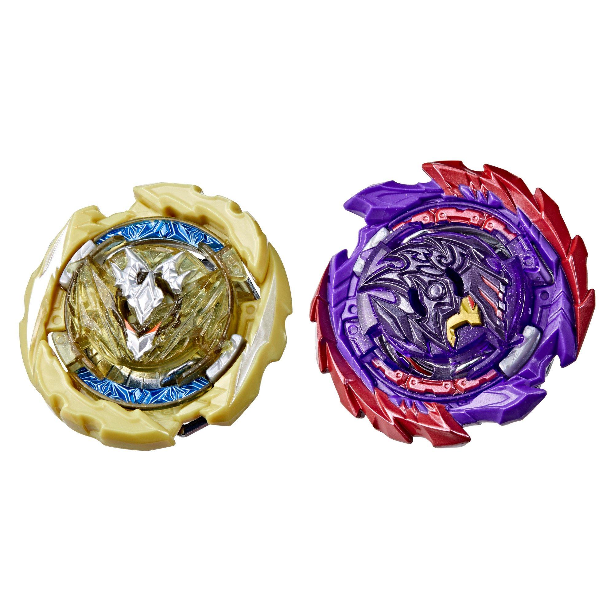 Hasbro Beyblade Burst QuadDrive Cyclone Belfyre B7 Berserk Balderov B7 Top Dual Pack | GameStop