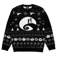 list item 1 of 6 Nightmare Before Christmas Intarsia Holiday Sweater