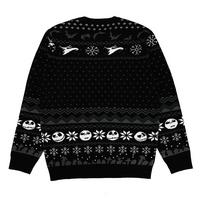 list item 3 of 6 Nightmare Before Christmas Intarsia Holiday Sweater