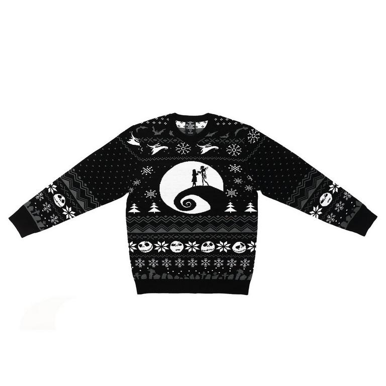 Nightmare Before Christmas Intarsia Holiday Sweater
