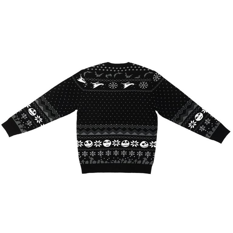 Nightmare Before Christmas Intarsia Holiday Sweater GameStop Exclusive GameStop