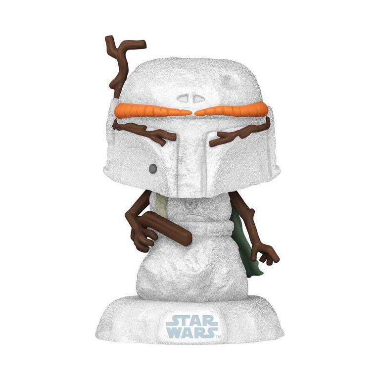 Funko POP! Star Wars Boba Fett Snowman 4.49-in Vinyl Bobblehead
