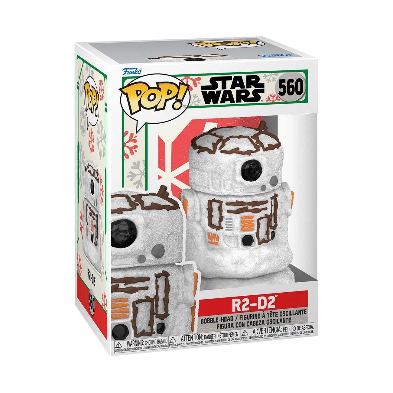Funko POP! Star Wars R2-D2 Snowman 3.66-in Vinyl Bobblehead