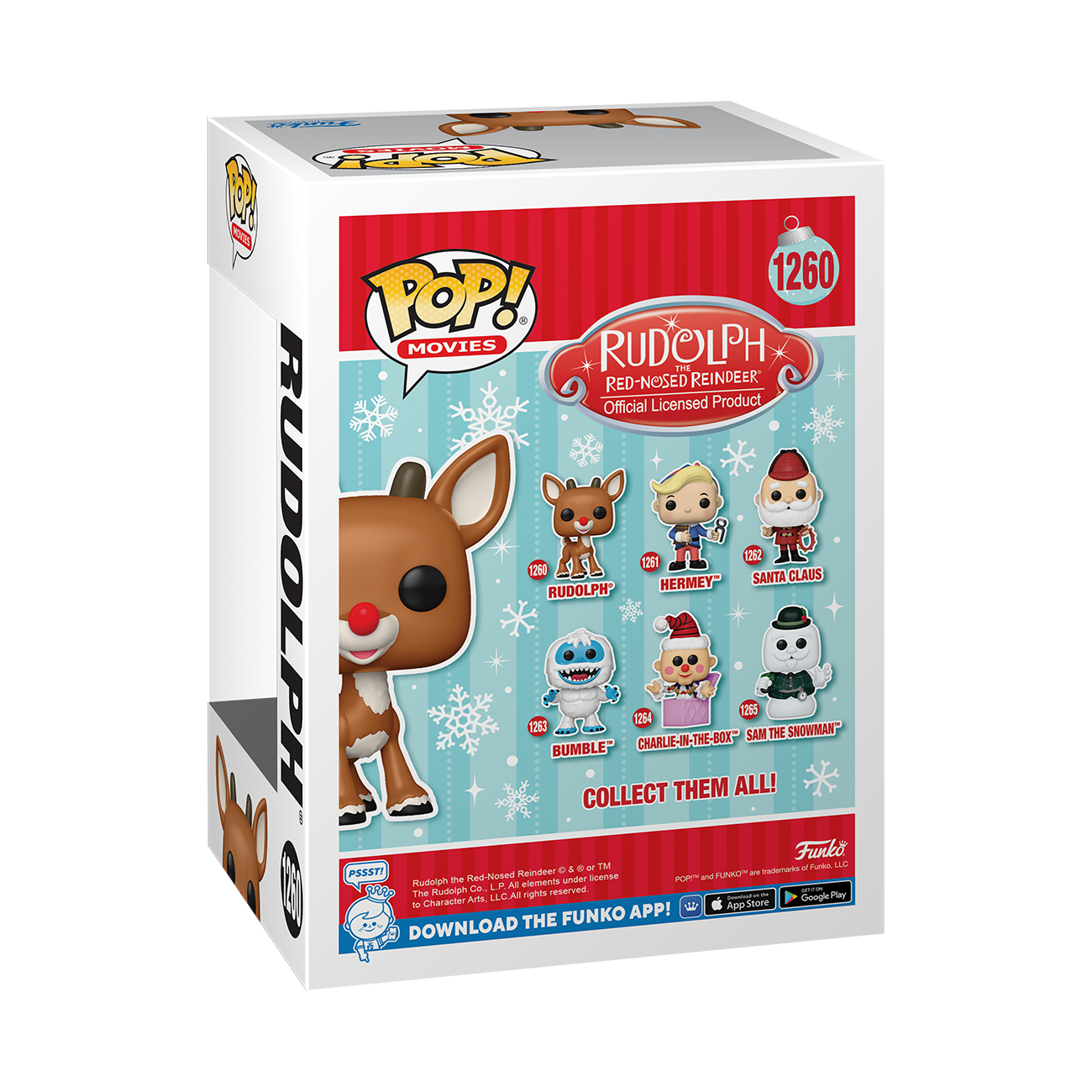 Funko POP Movies Rudolph the Red Nosed Reindeer Rudolph 3.96 in