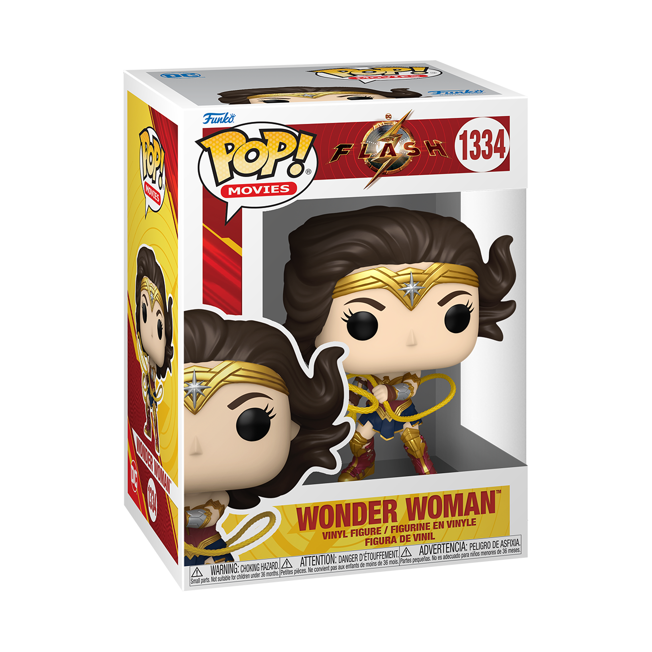 Funko POP! Movies: The Flash Wonder Woman 3.8-in Vinyl Figure | GameStop