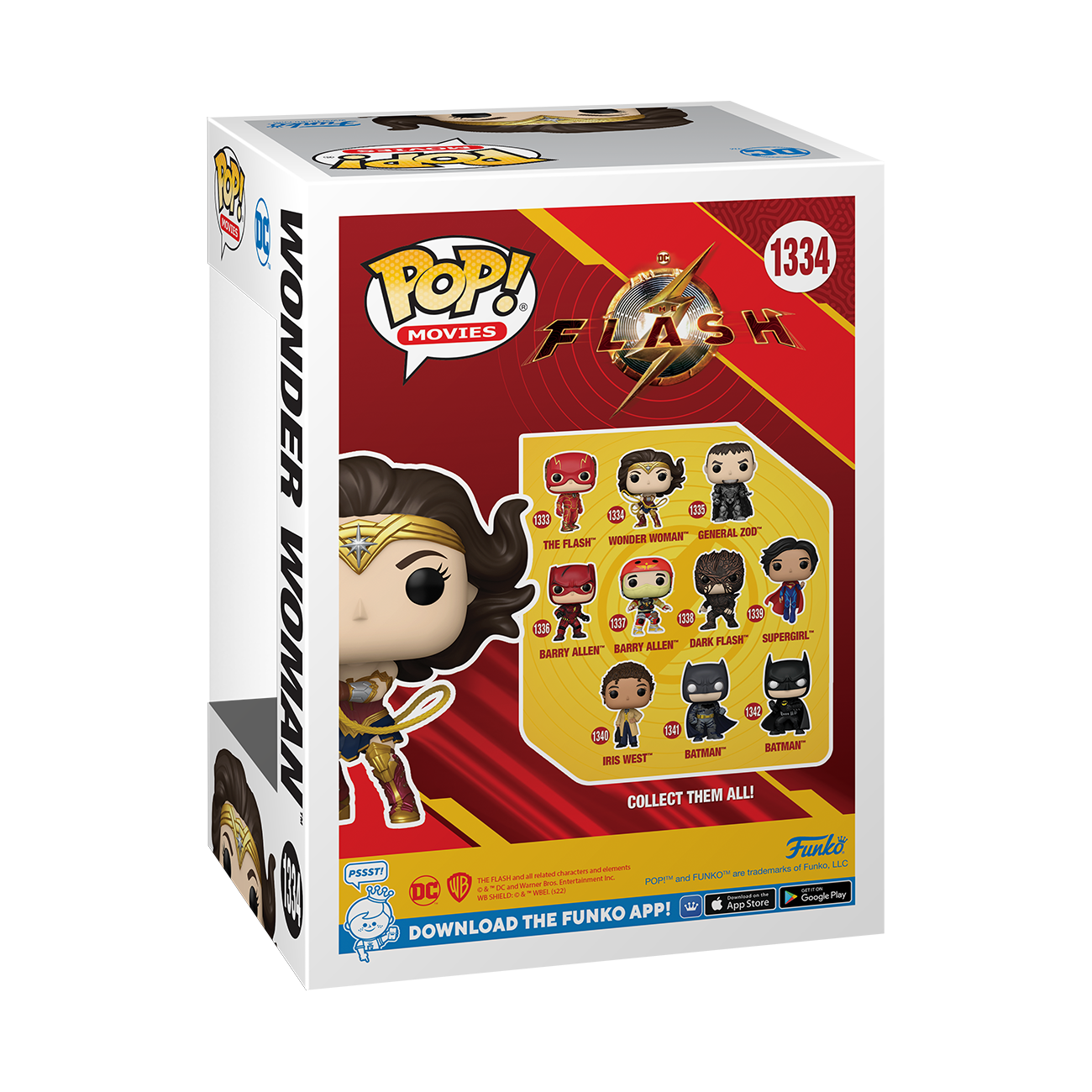Funko POP! Movies: The Flash Wonder Woman 3.8-in Vinyl Figure