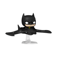 Funko POP! Rides: The Flash Batman in Batwing 5.3-in Vinyl Figure