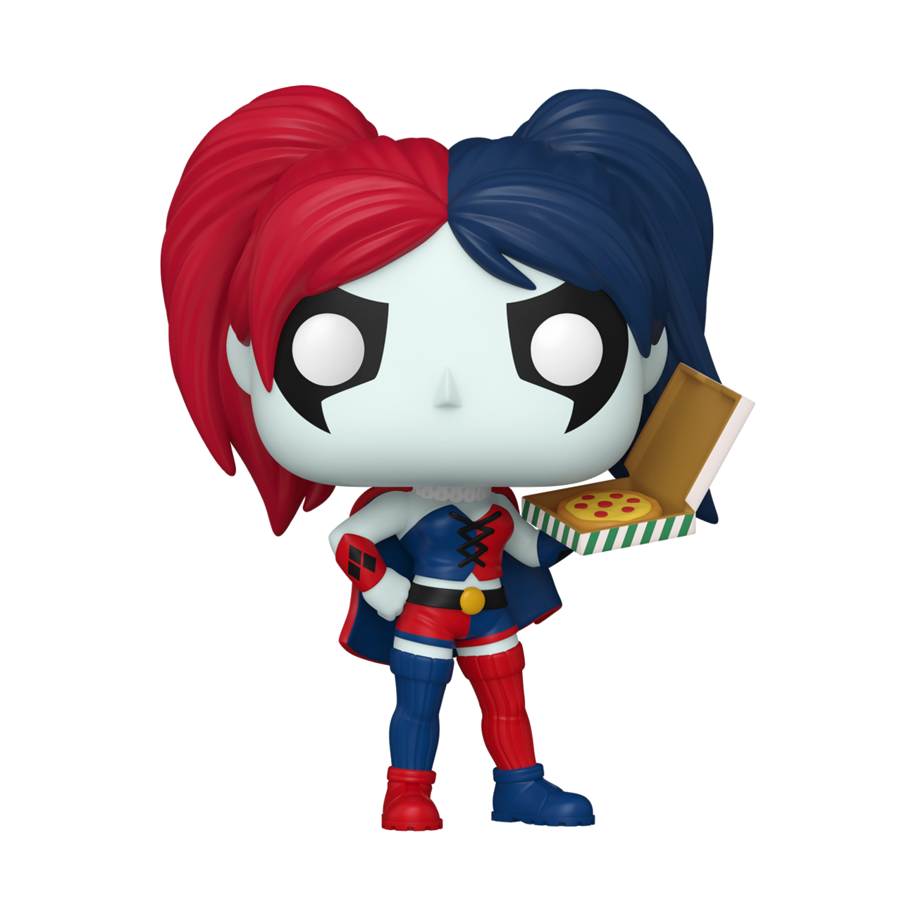 Funko POP! Heroes: DC Harley Quinn 30th Anniversary Edition (with Pizza) 4-in Vinyl Figure