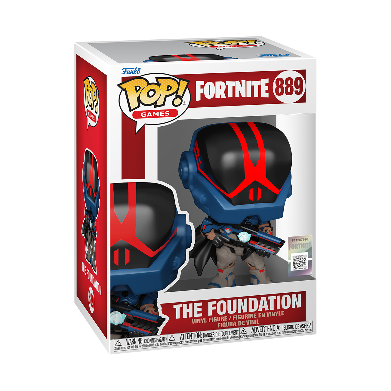 Funko POP! Games: Fortnite The Foundation 4-in Vinyl Figure
