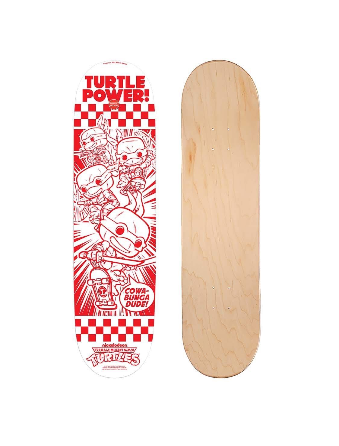 Funko Skateboard Deck: Mutant Ninja Turtles Skateboard GameStop Exclusive | GameStop