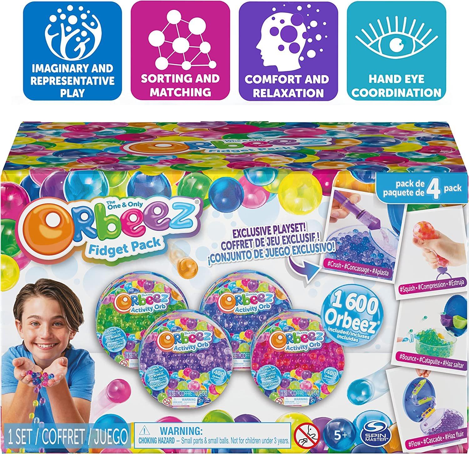 Spin Master Orbeez Activity Orb Fidget Pack 4-Pack