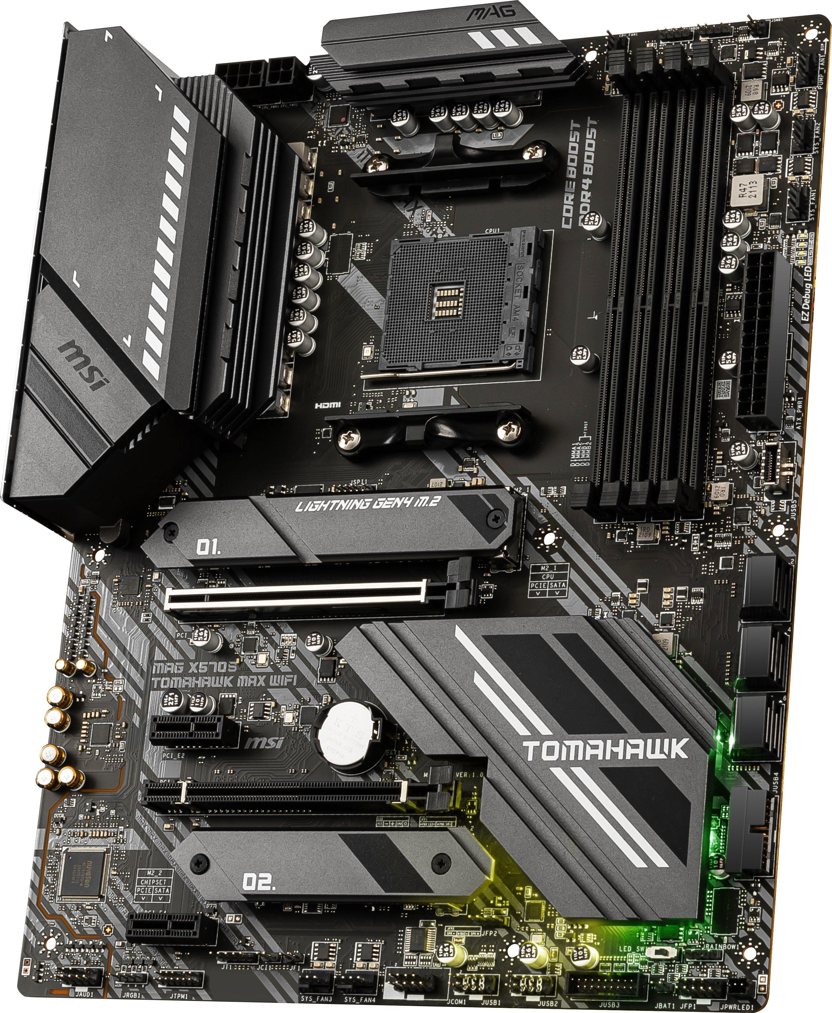 list item 3 of 7 MSI MAG X570S TOMAHAWK MAX WIFI DDR4 ATX Motherboard X570STMHWIFI