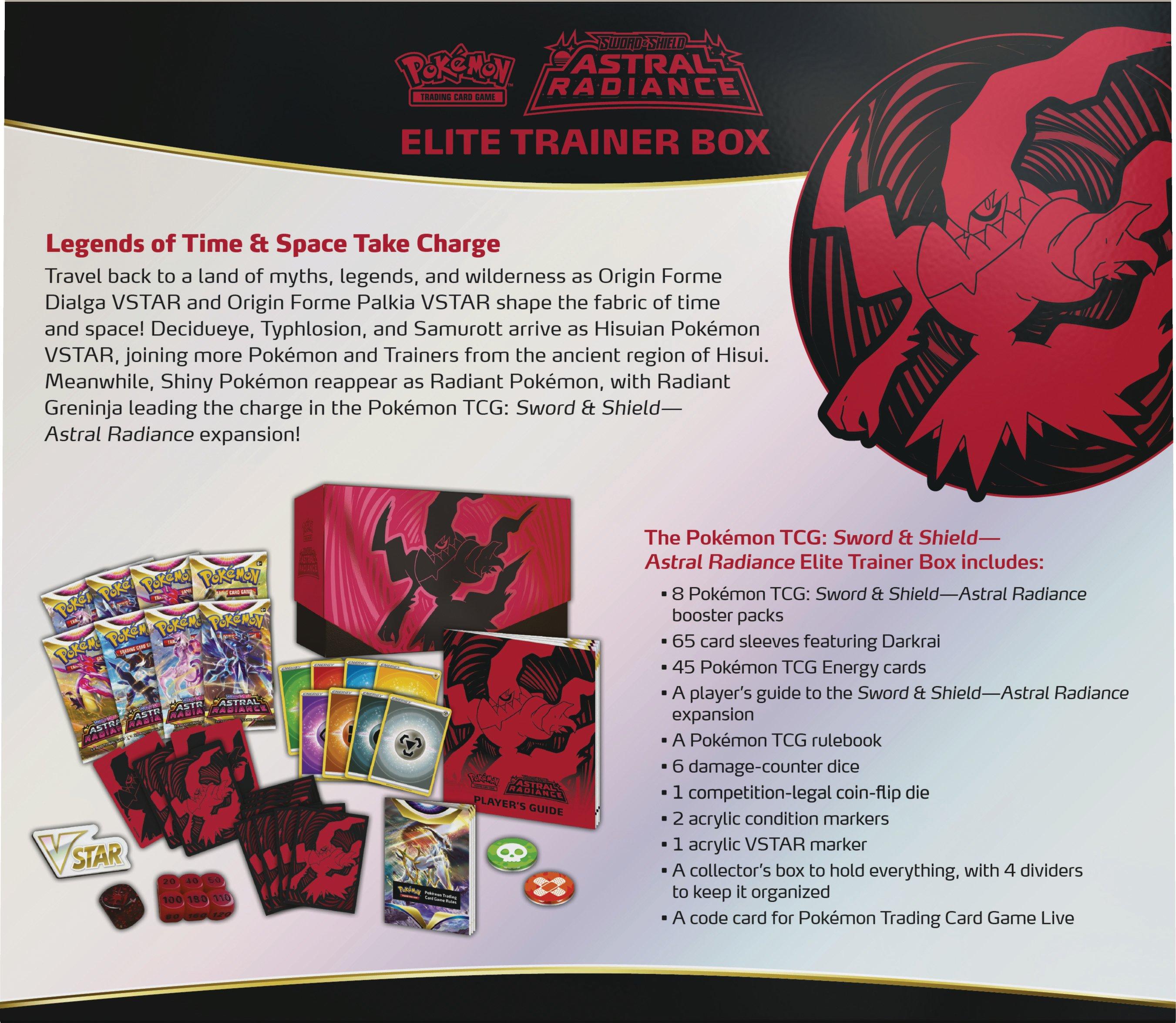 Pokemon Trading Card Game: Sword and Shield-Astral Radiance Elite Trainer Box