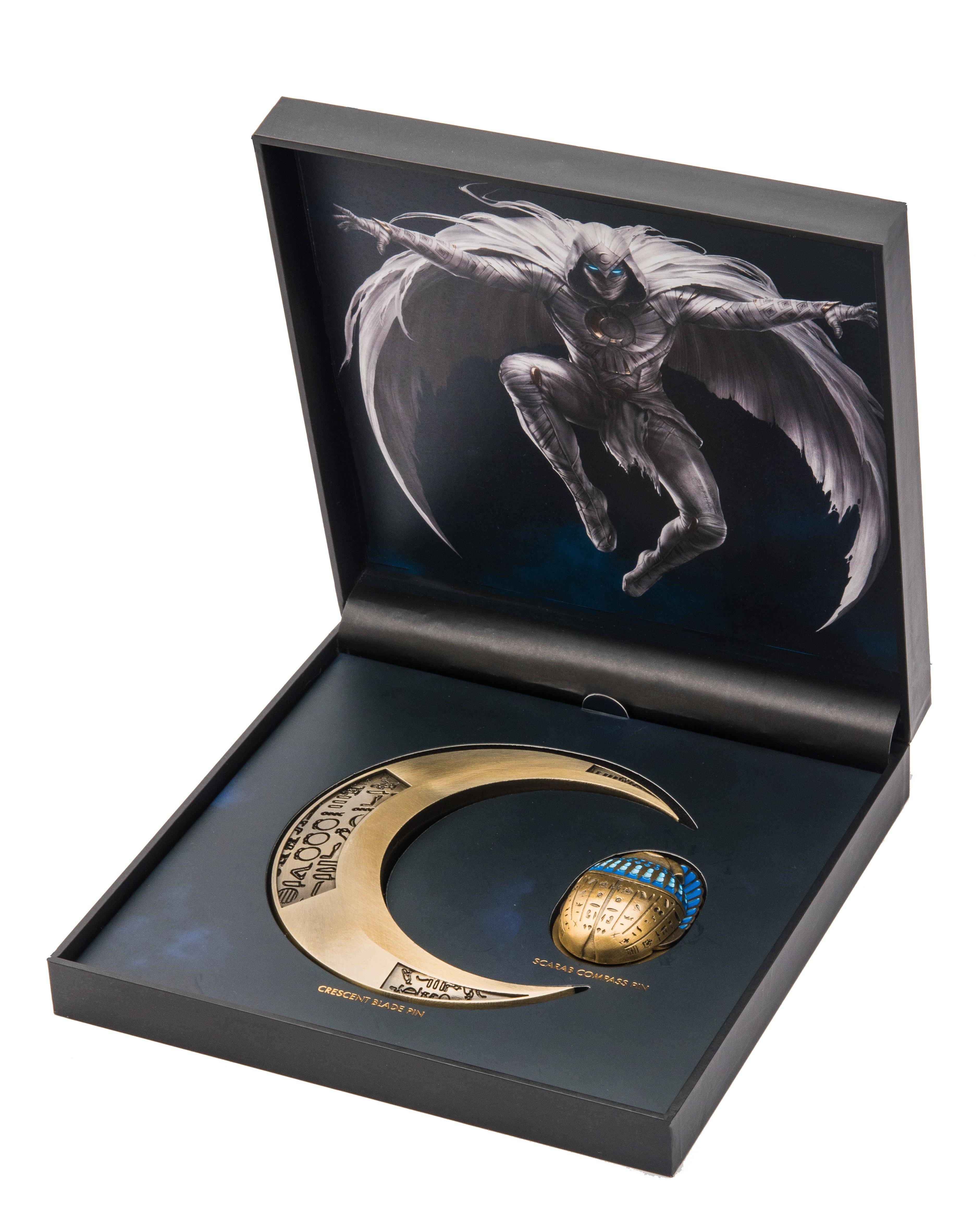 Moon Knight Magnetic Pin Box Set GameStop Exclusive
