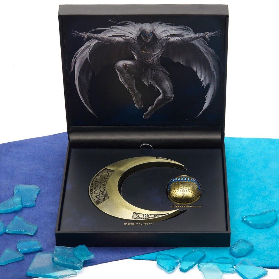 Moon Knight Magnetic Pin Box Set GameStop Exclusive