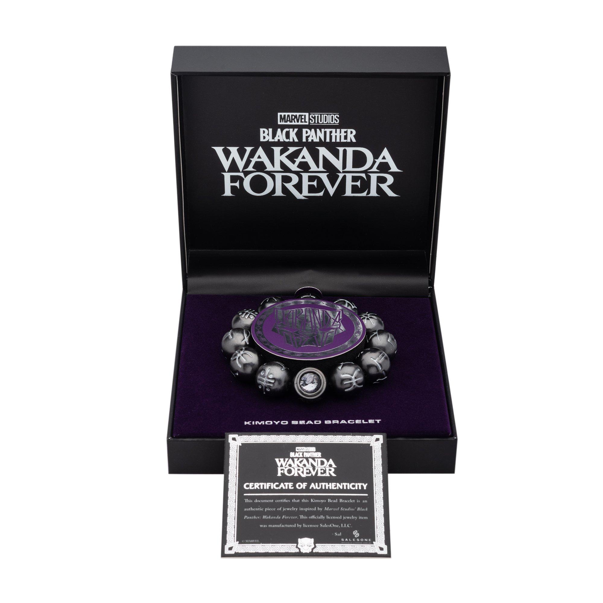 Marvel Black Panther: Wakanda Forever Black Kimoyo Beads Bracelet GameStop Exclusive, SalesOne -  BKPRKIMOYOBR01