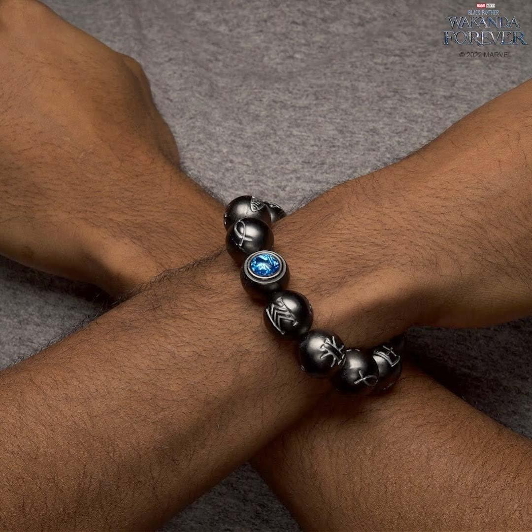 Marvel Black Panther: Wakanda Forever Black Kimoyo Beads Bracelet