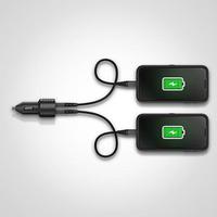 list item 4 of 4 OtterBox Premium Dual USB Port 24W Car Charger