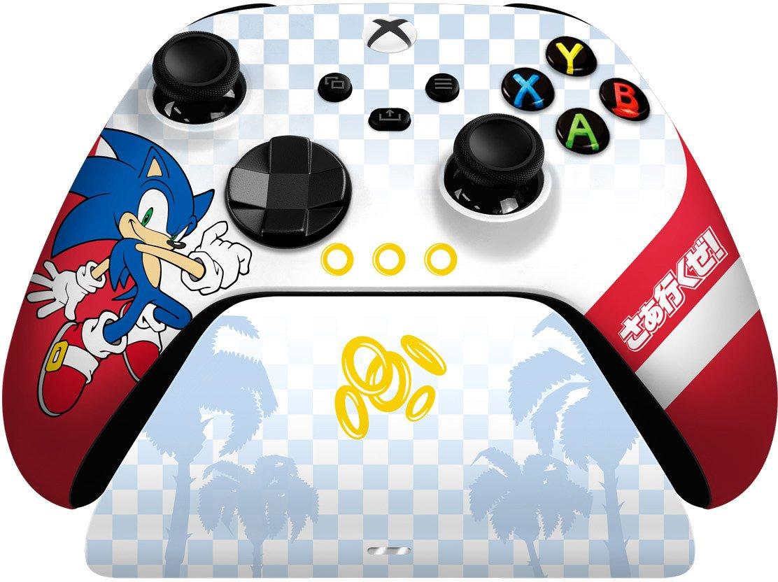 Razer Limited Edition Wireless Controller and Quick Charging Stand Bundle  for for Xbox Series X/S and Xbox One - Sonic the Hedgehog