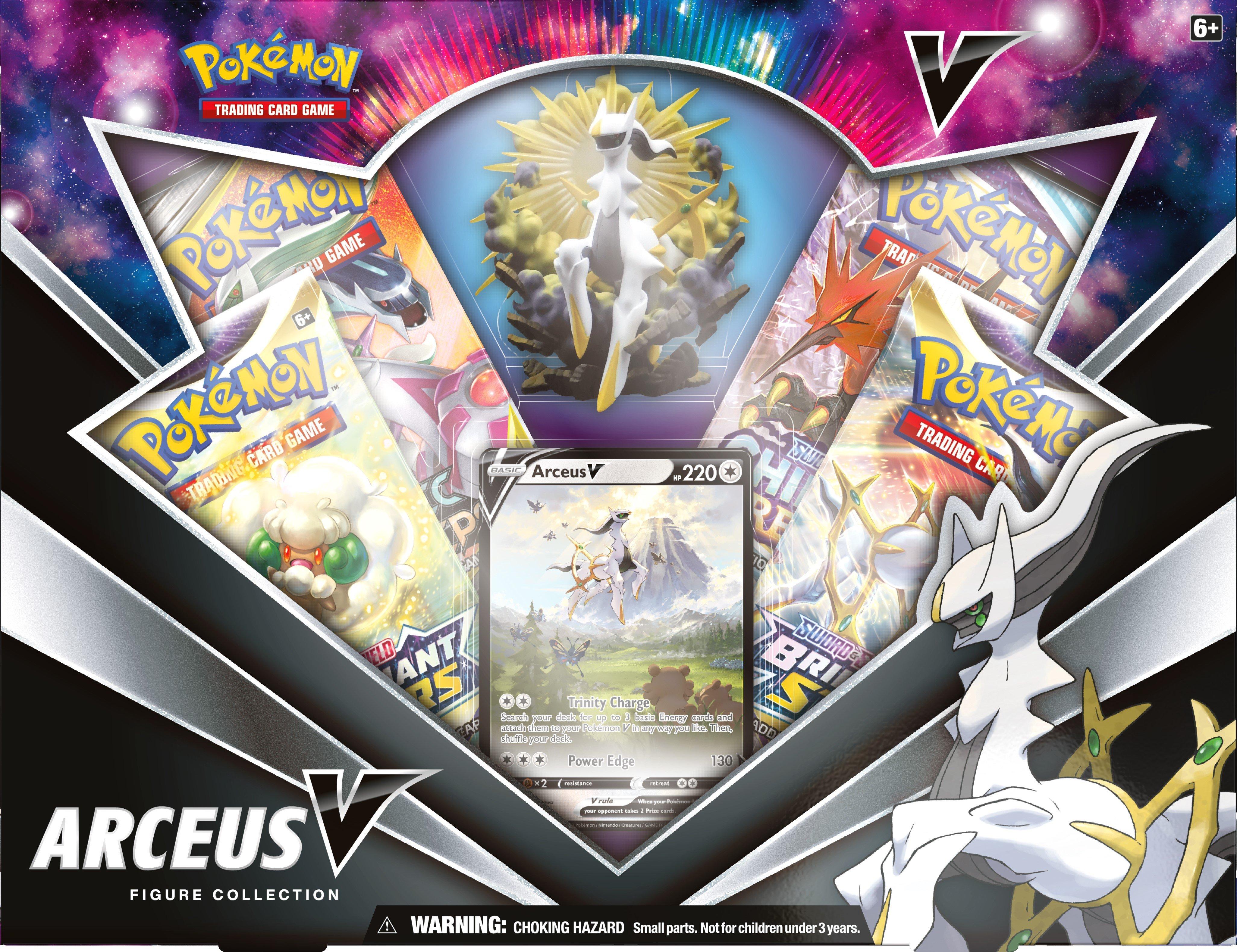 Pokemon Trading Card Game: Arceus V Figure Collection Box