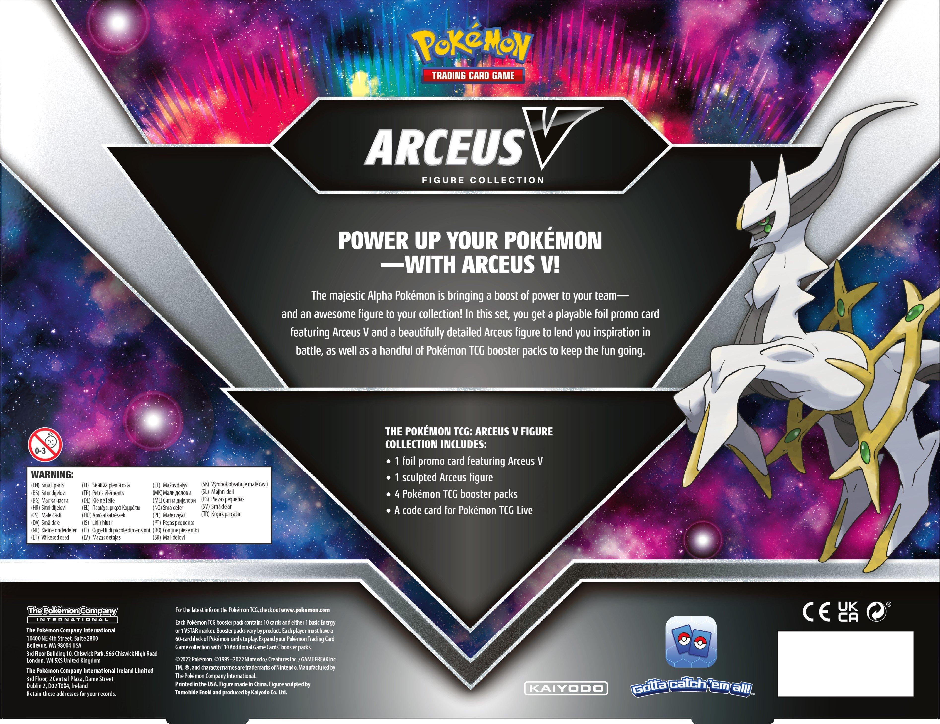 Pokemon Trading Card Game Arceus V Figure Collection Box