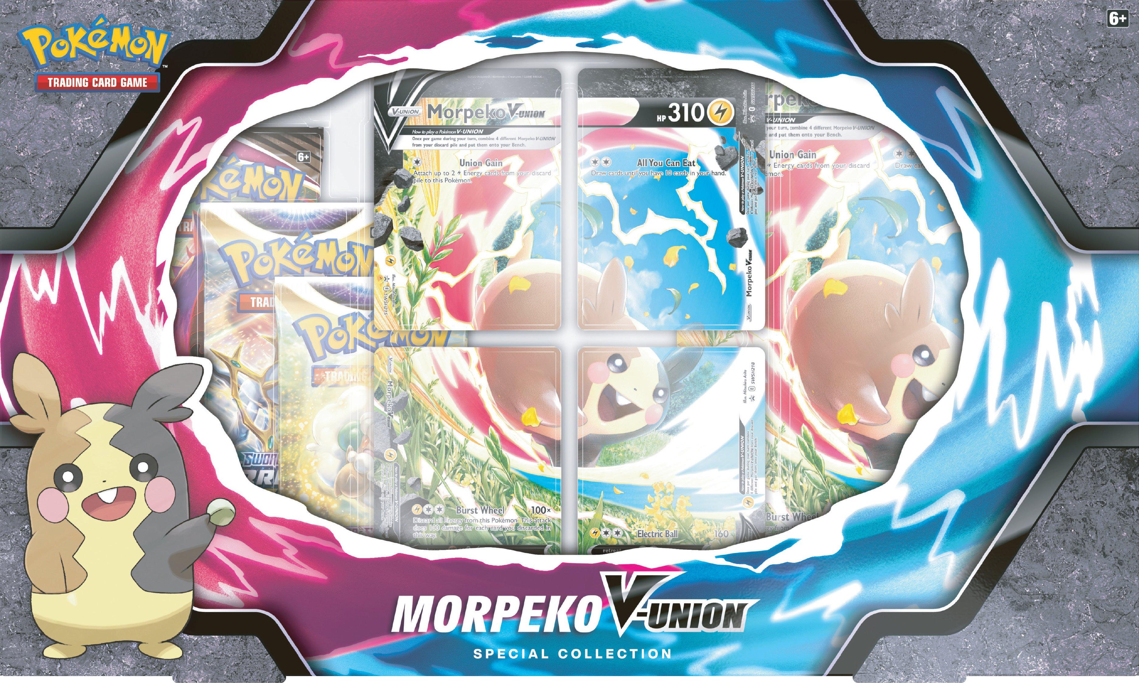 Pokemon Trading Card Game Morpeko V Union Special Collection Box Gamestop