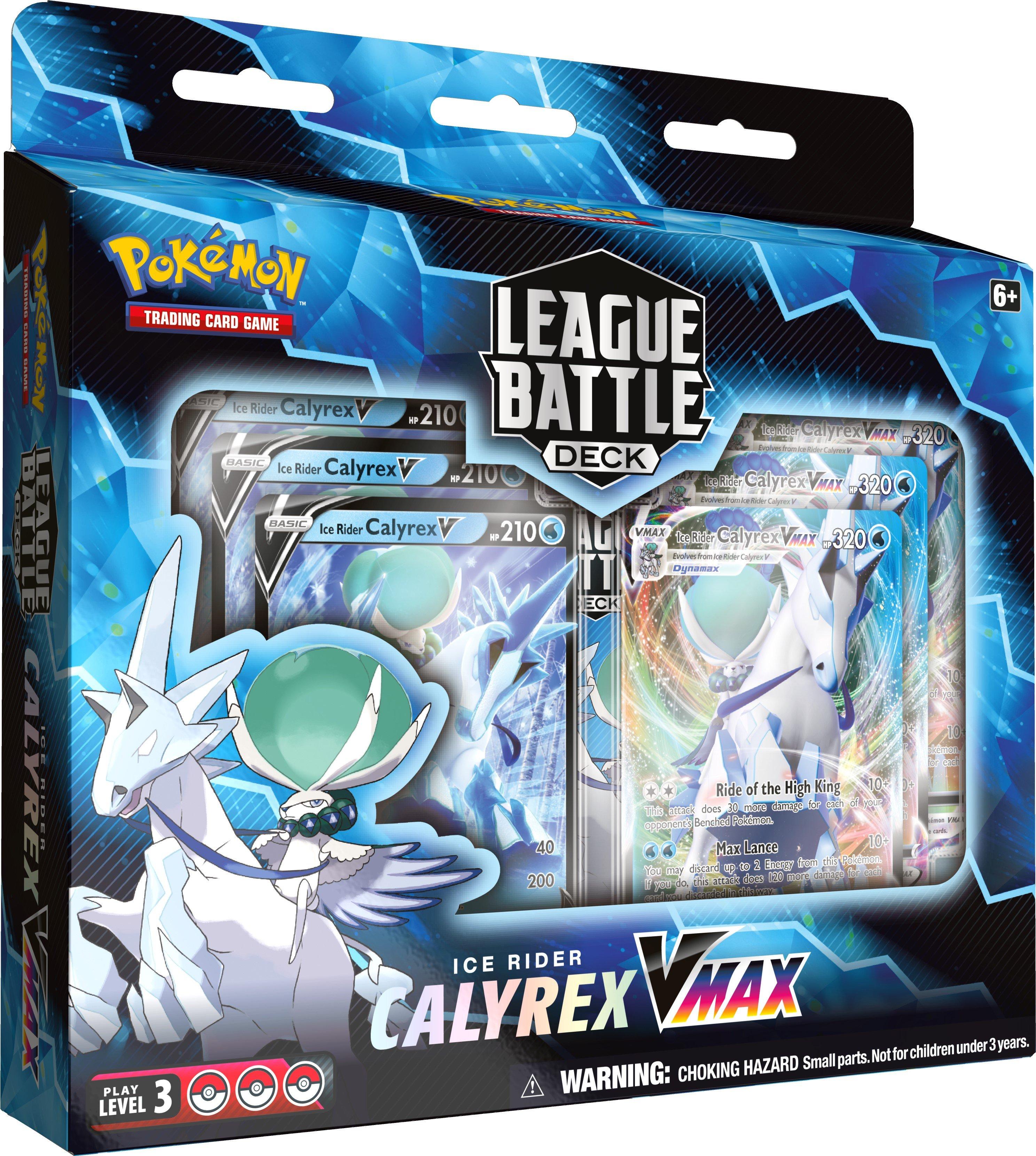 Pokemon Trading Card Game Calyrex VMAX League Battle Deck (Styles May Vary)