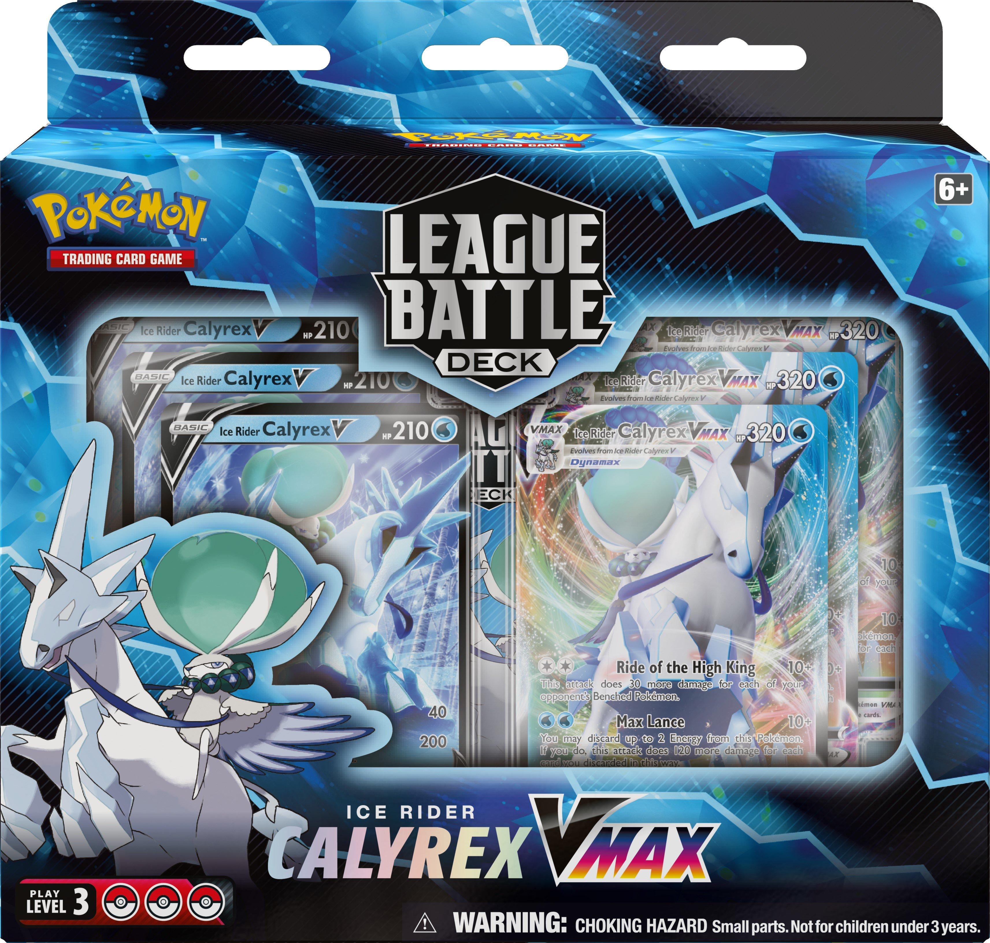 Batalha de Liga Pokémon Calyrex Vmax - Gruta BSB - Board Games