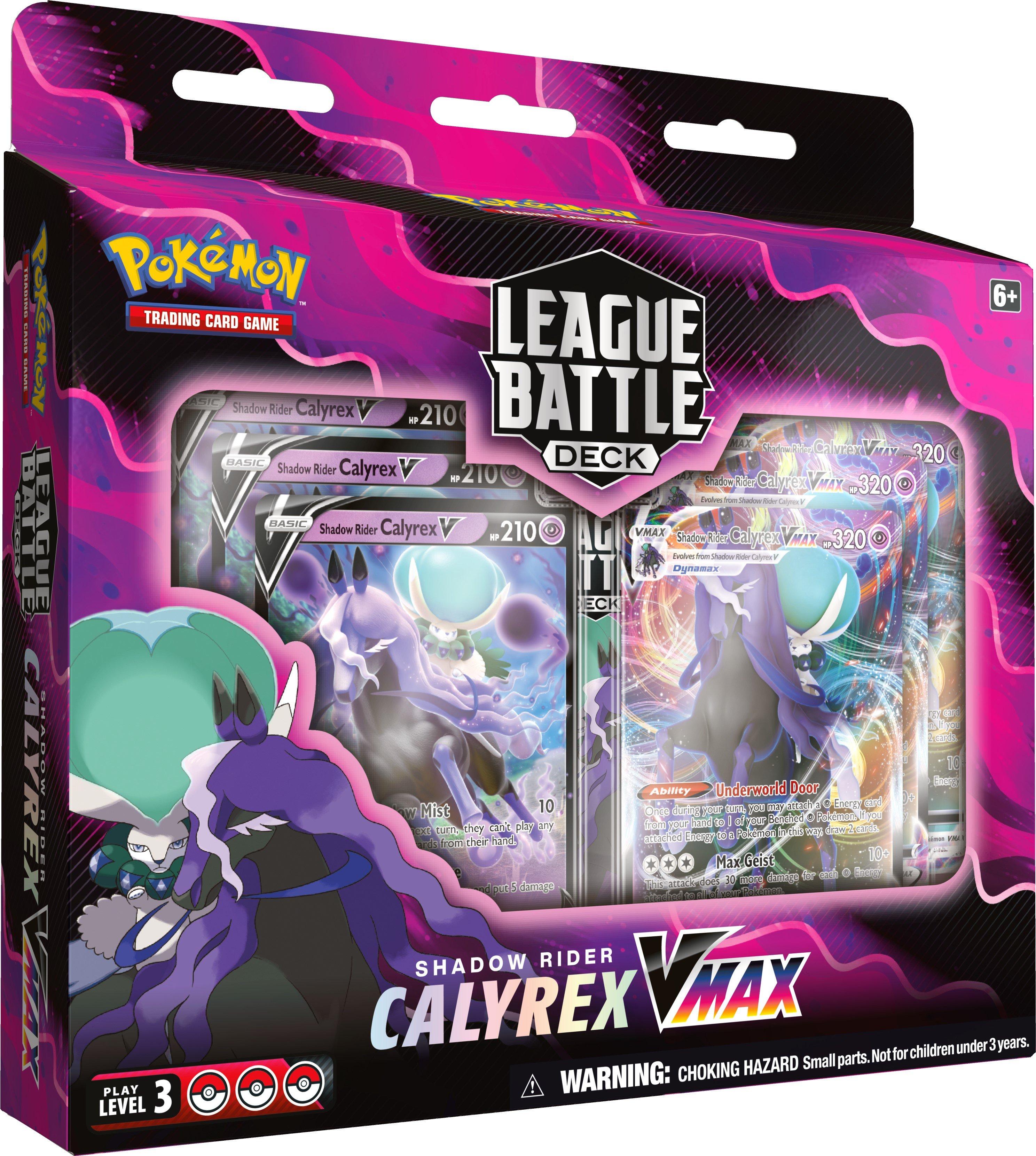 Pokemon Trading Card Game Calyrex VMAX League Battle Deck (Assortment)