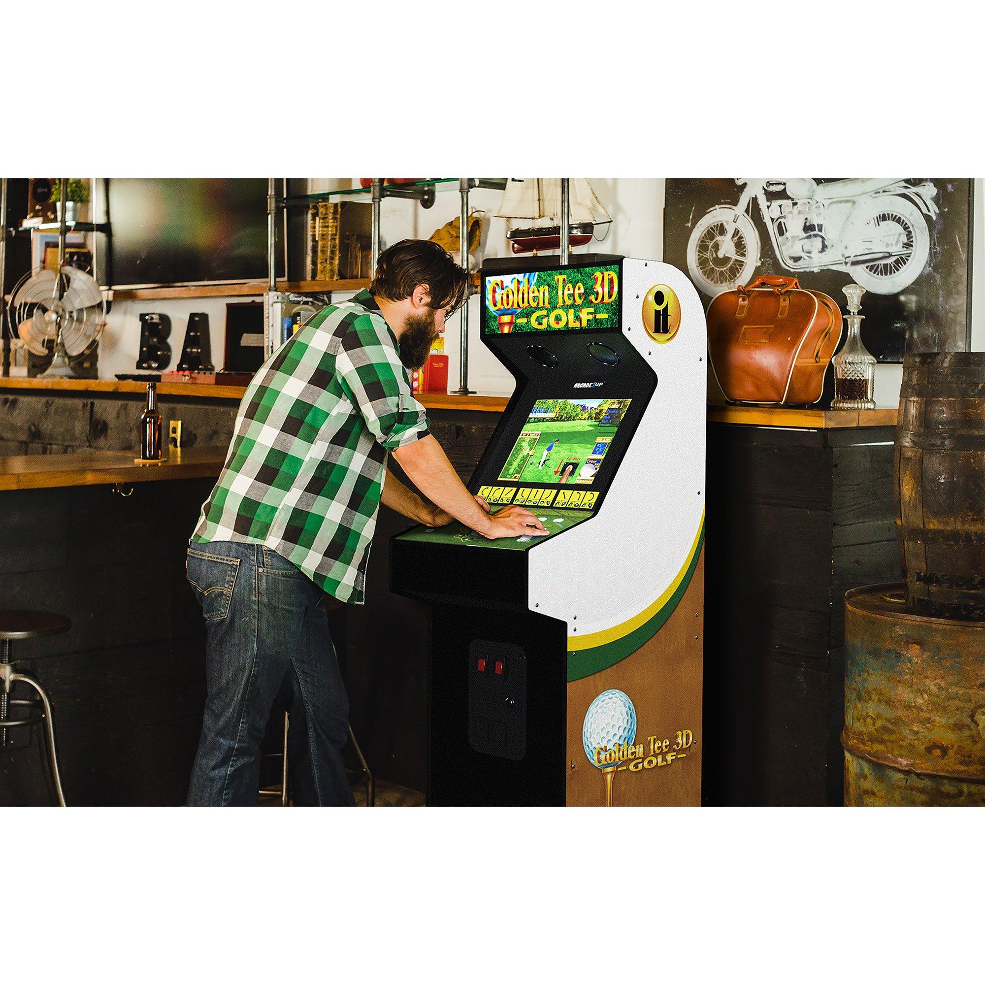Arcade1UP Golden Tee 3D Golf Arcade Machine
