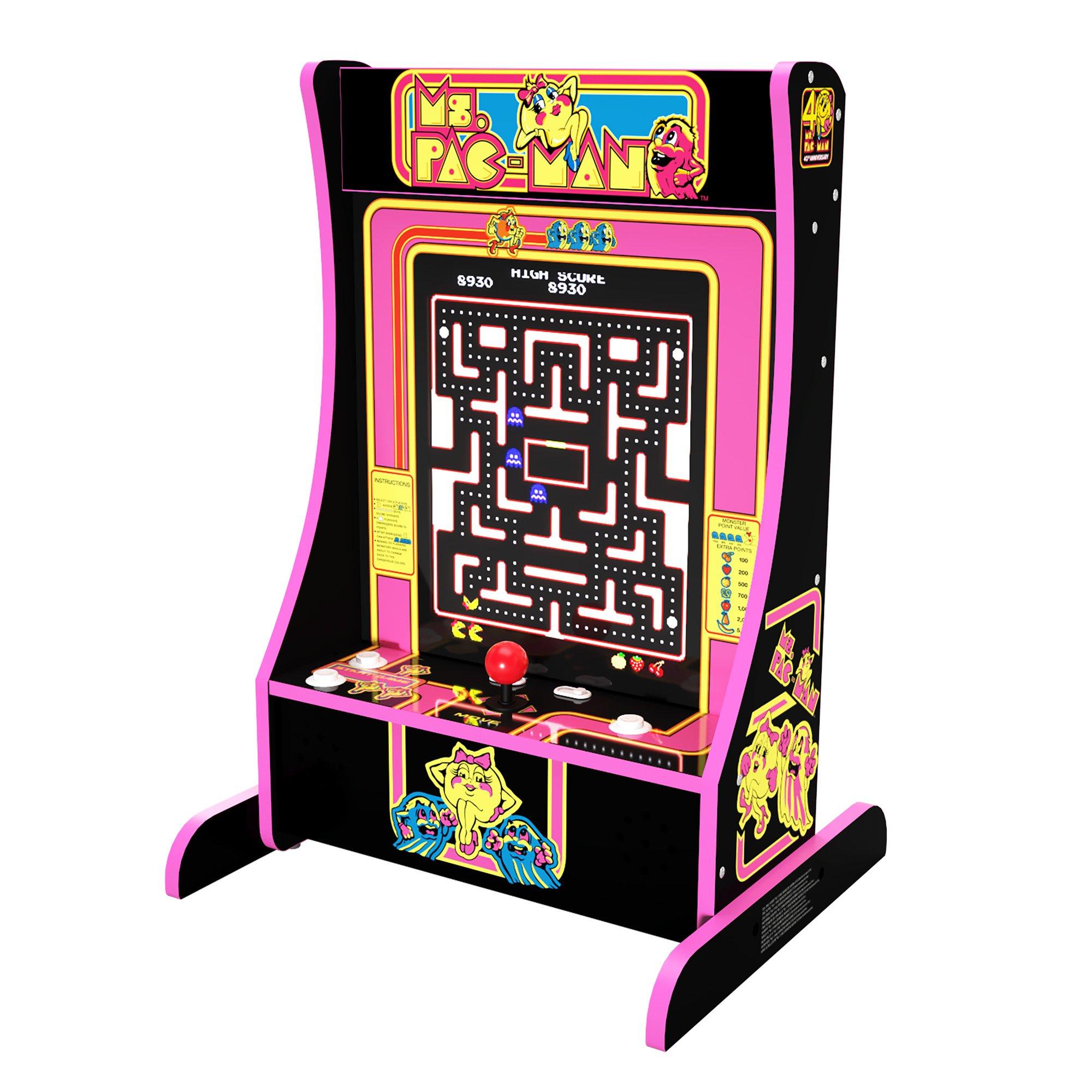 Arcade1UP Ms. PAC-MAN Partycade - 40th Anniversary Portable Arcade Machine