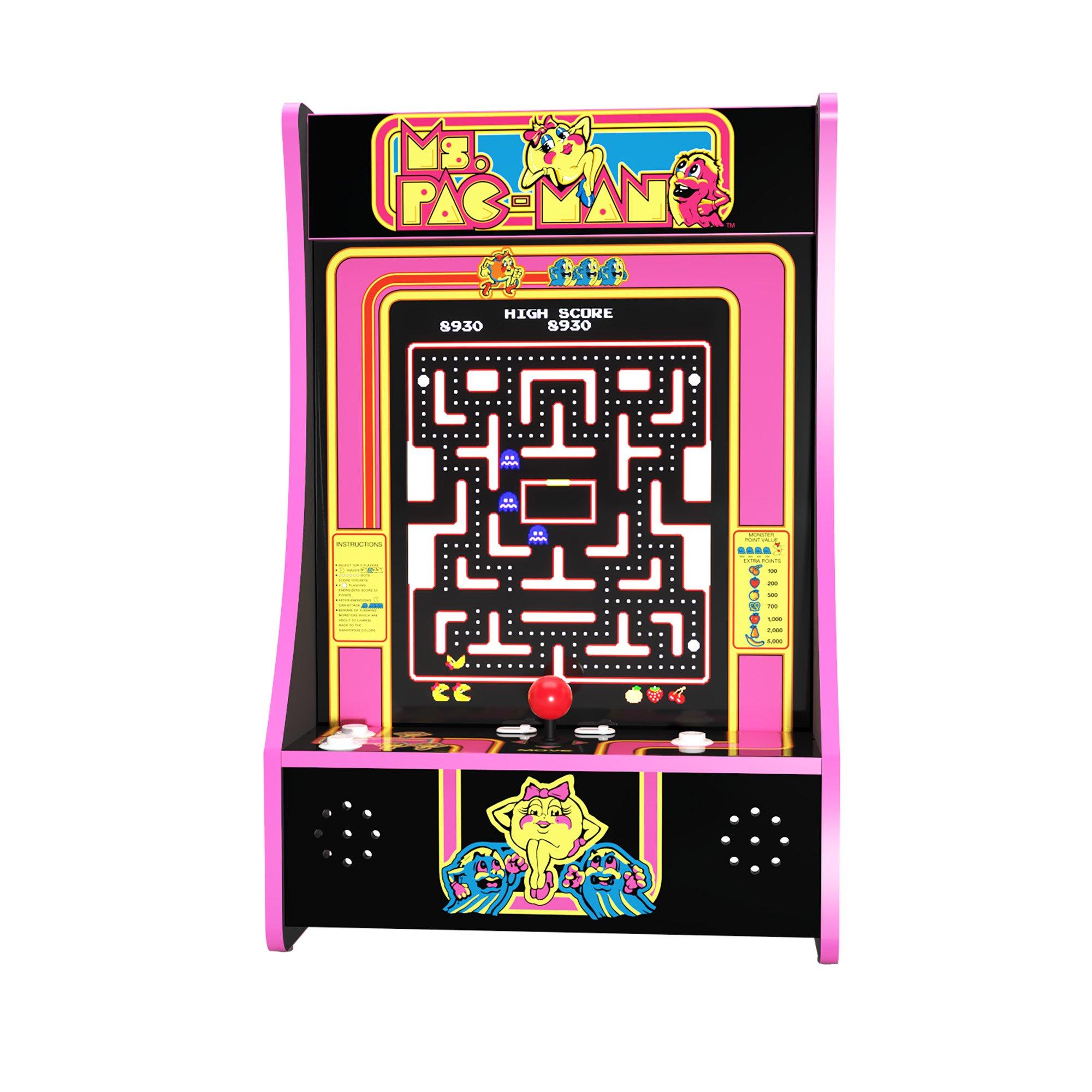 Arcade1UP Ms. PAC-MAN Partycade - 40th Anniversary Portable Arcade Machine