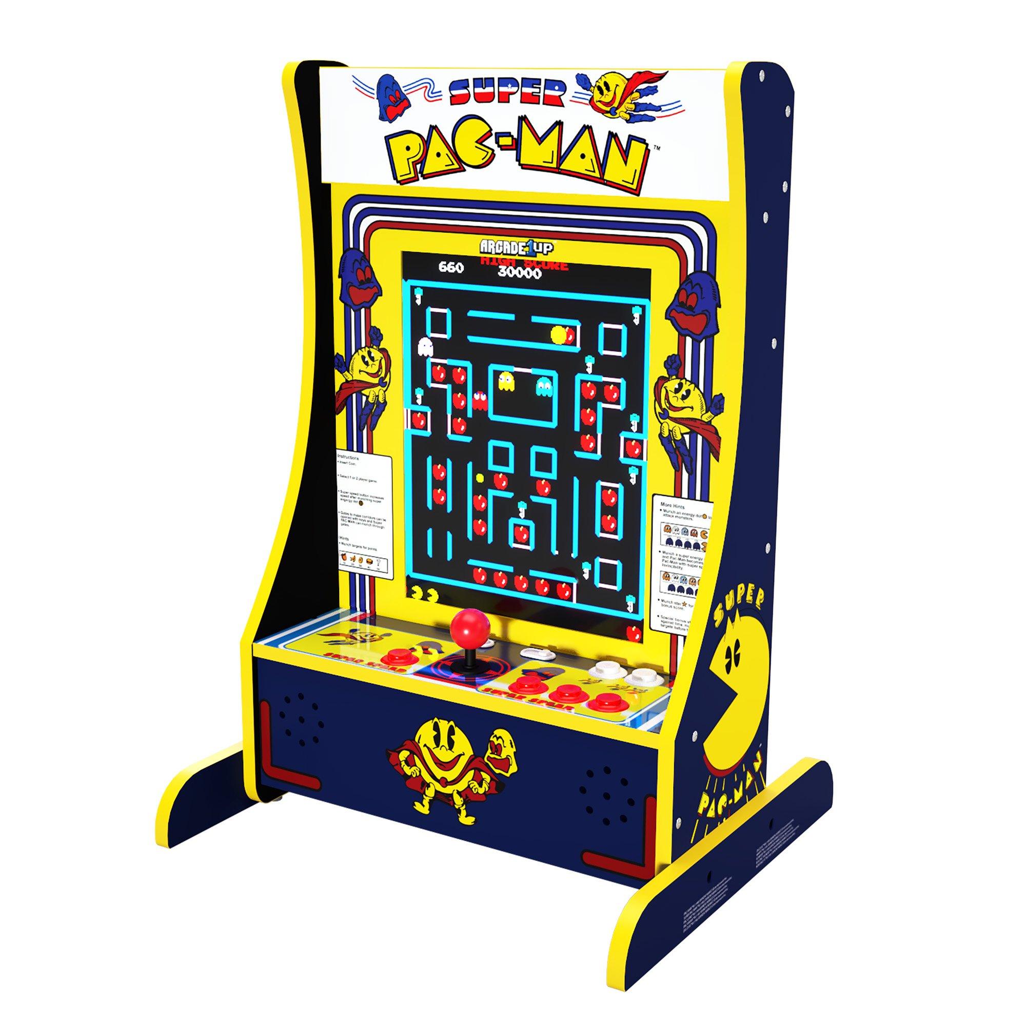 Arcade1UP SUPER PAC-MAN Partycade Portable Arcade Machine
