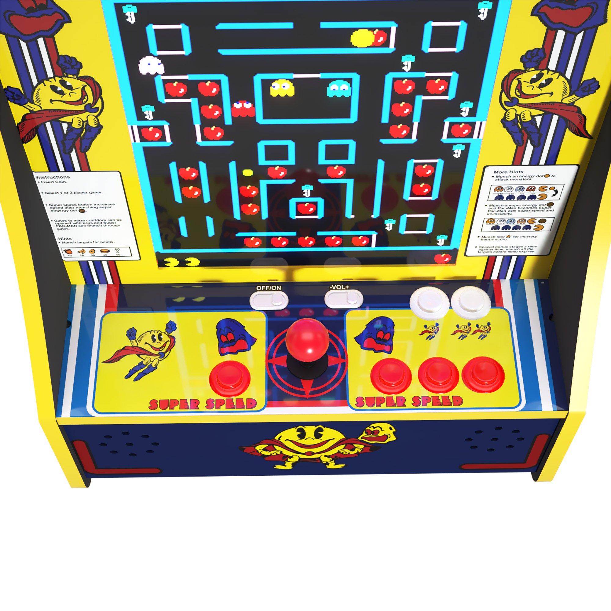 list item 7 of 8 Arcade1UP SUPER PAC-MAN Partycade Portable Arcade Machine
