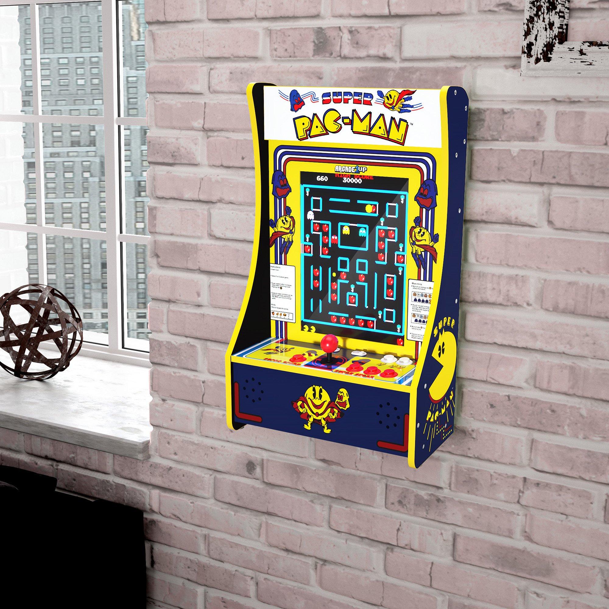 Arcade1UP SUPER PAC-MAN Partycade Portable Arcade Machine
