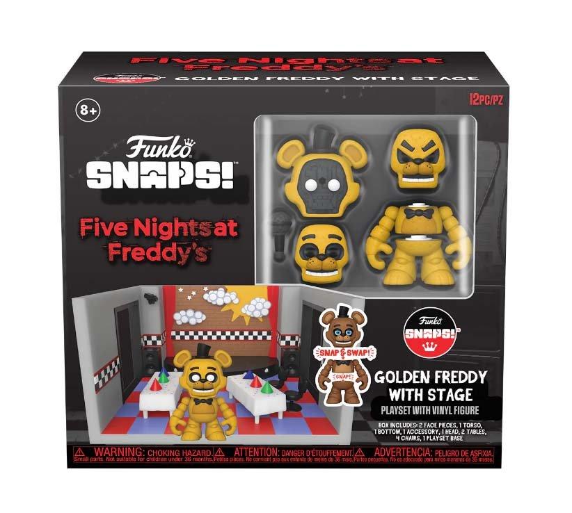 Funko Snaps! Five Nights at Freddy's Golden Freddy Vinyl Playset