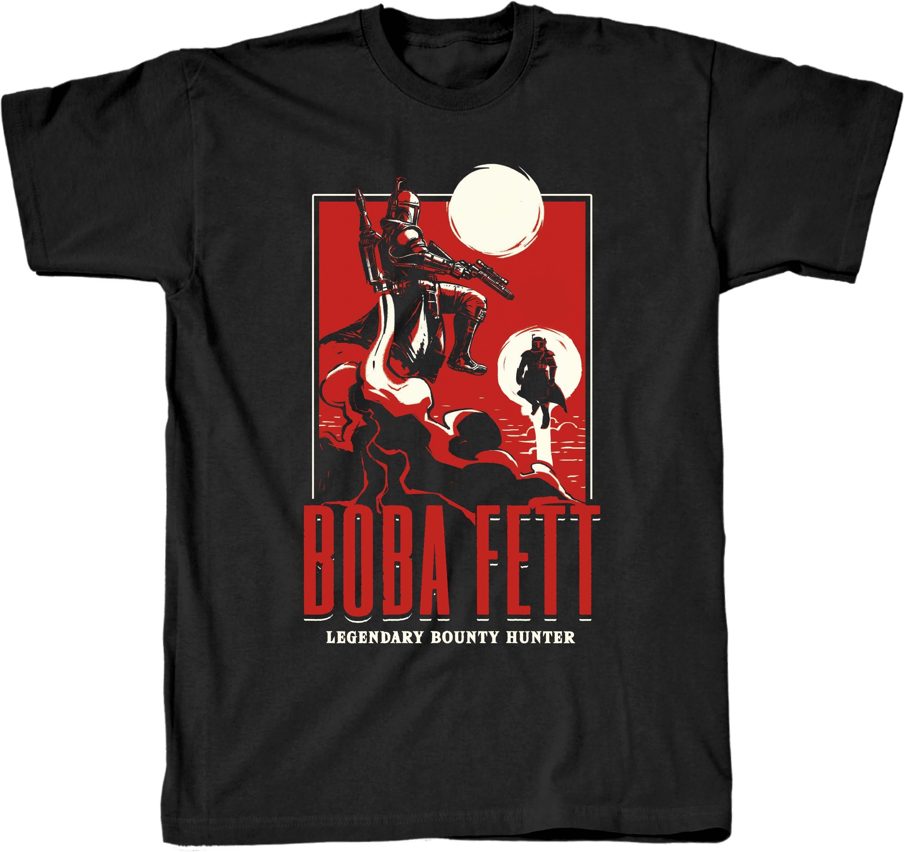 Adorable Bounty Hunter Tees : Hello Kitty Boba Fett T-Shirt