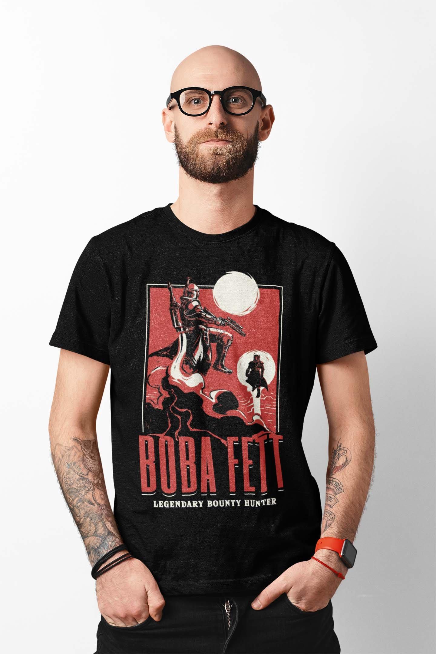 Adorable Bounty Hunter Tees : Hello Kitty Boba Fett T-Shirt